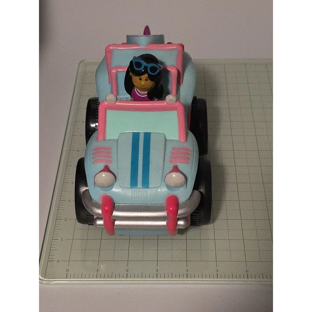 Race or‎ Chase Friction Go Go Surf Blue Pink Rolling Car 9